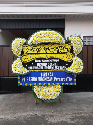 Papan Bunga Duka di Kradenan